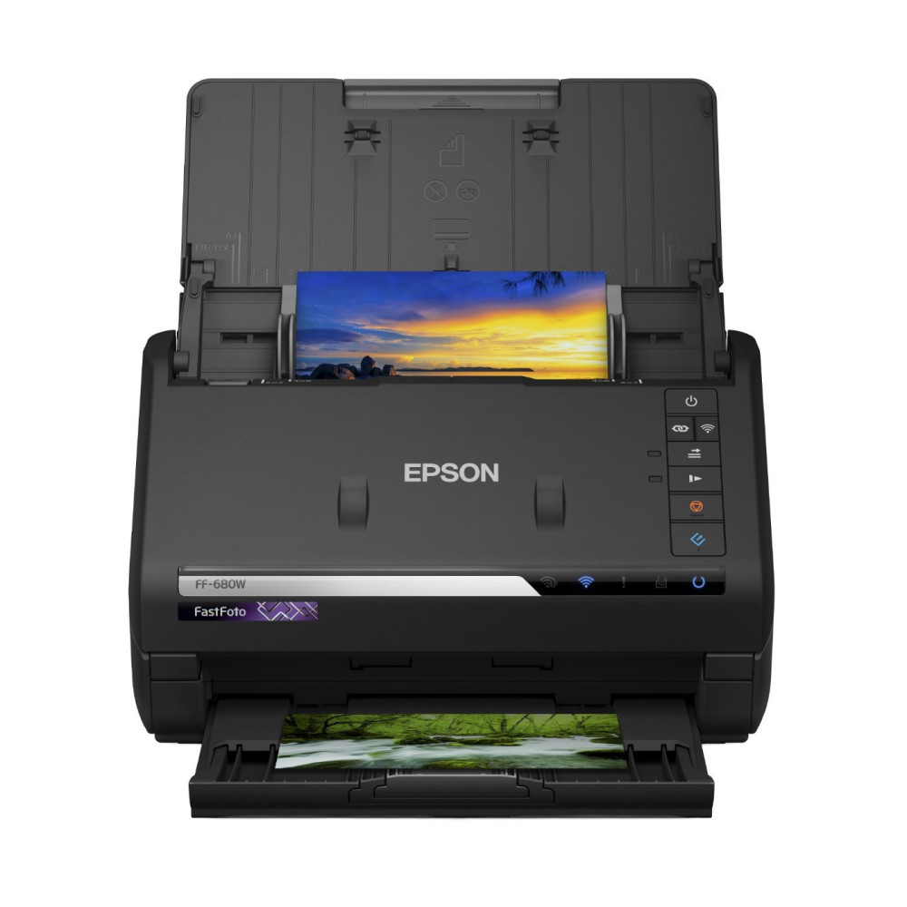 FastFoto FF-680W A4 γρήγορος, αυτόματος σαρωτής φωτογραφιών με δυνατότητα Wi-Fi